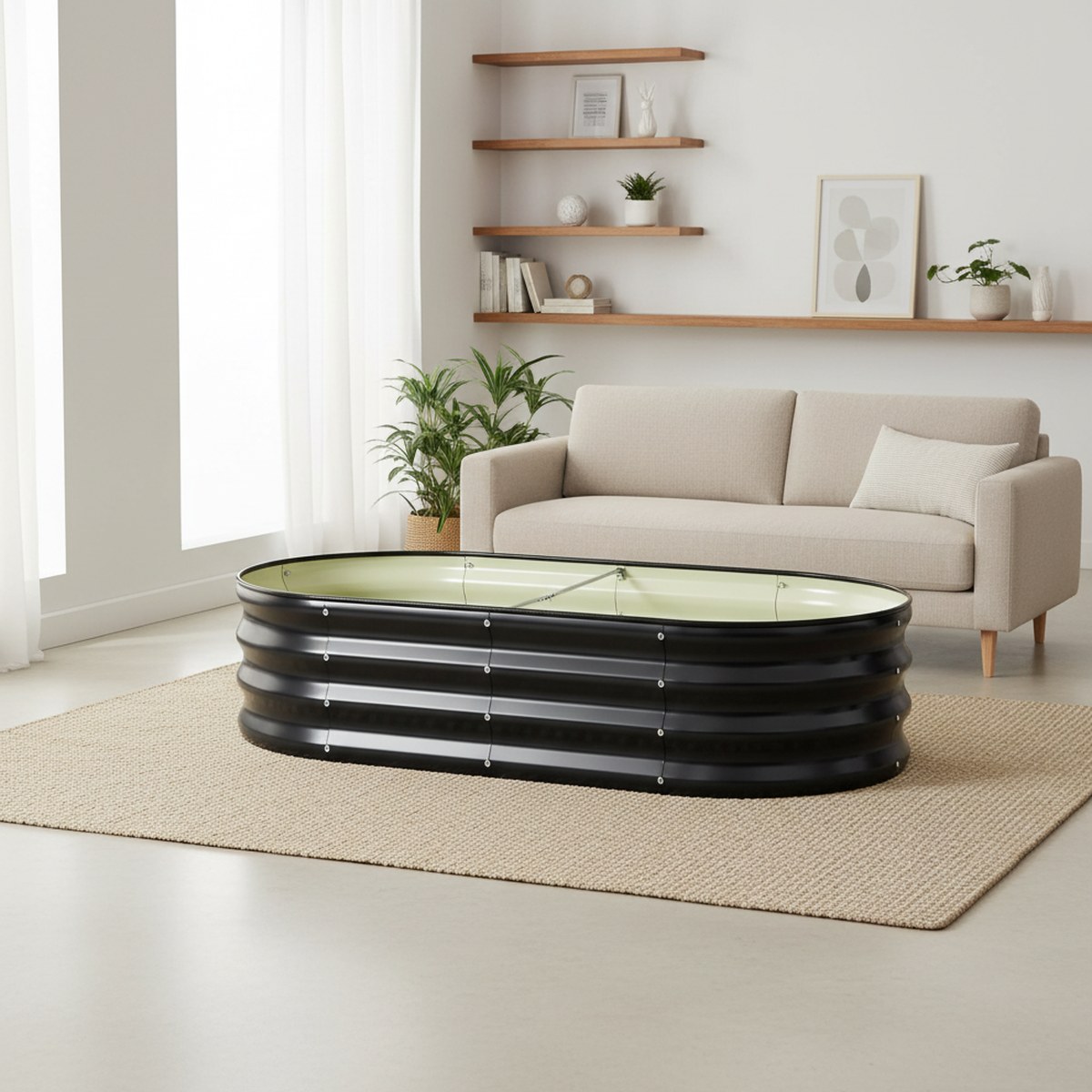 Planter Raised Metal - Cama de Jardín Elevada de Metal