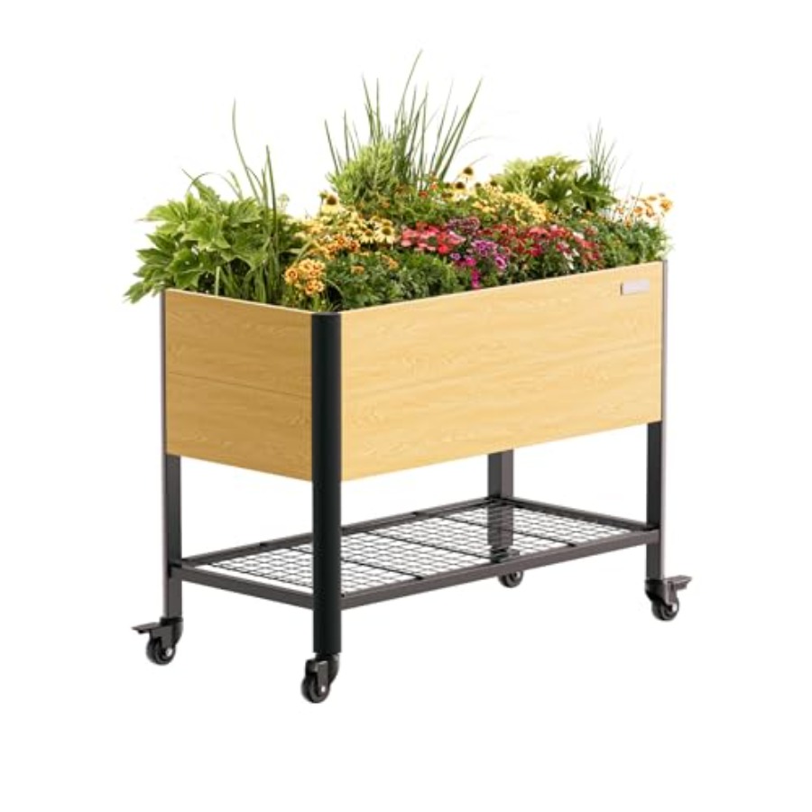 Garden Storage Box - Jardinería al aire libre: macetero elevado