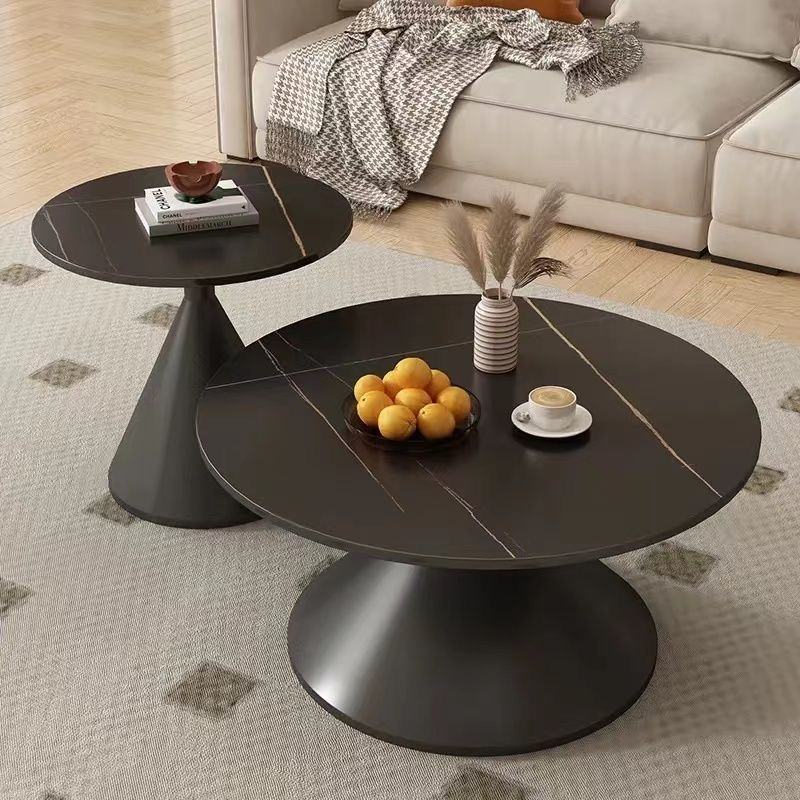 Outdoor Furniture Easy To Clean - Mesa de centro moderna de travertino