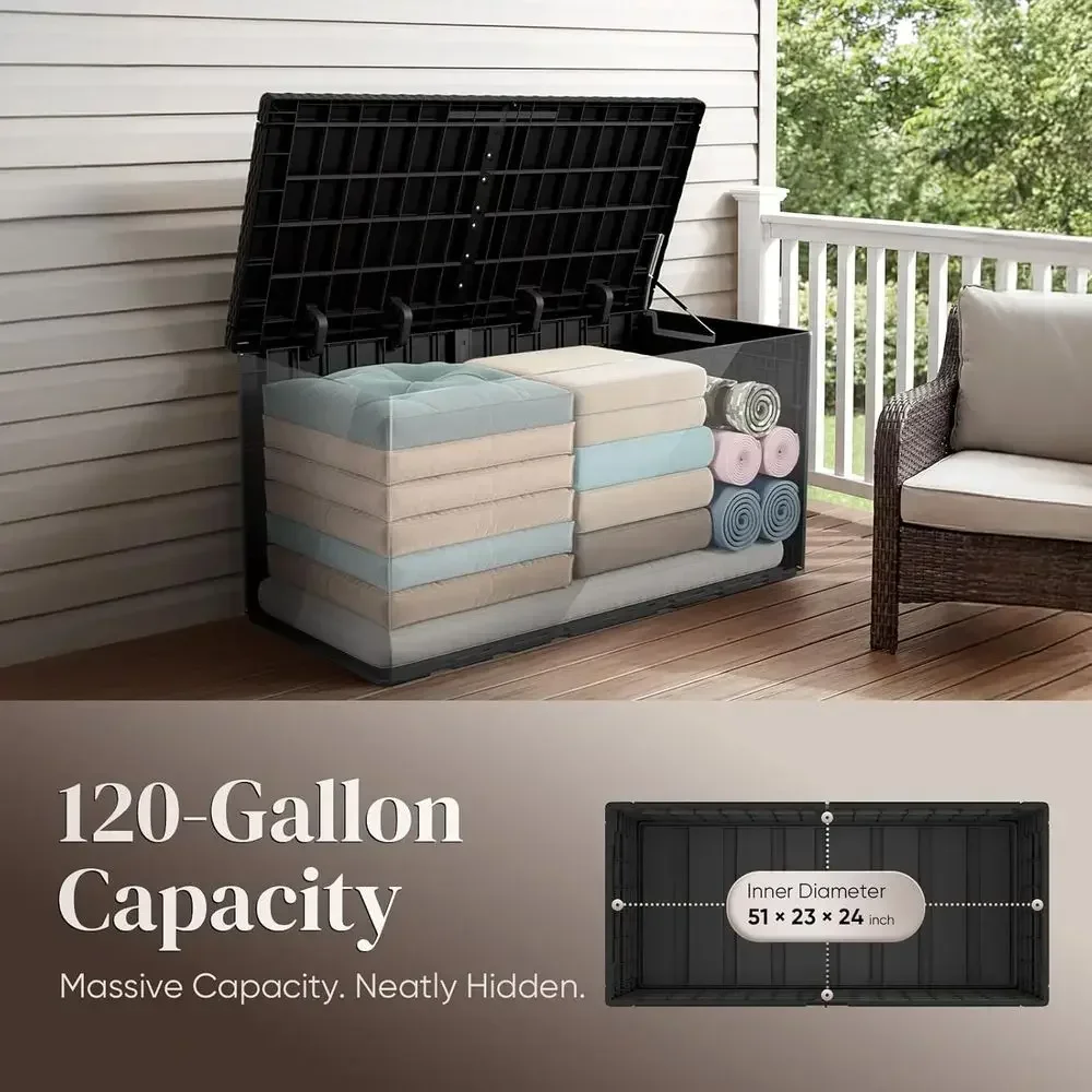 Caja de Almacenamiento Grande  - Garden Storage Box reseña y precio