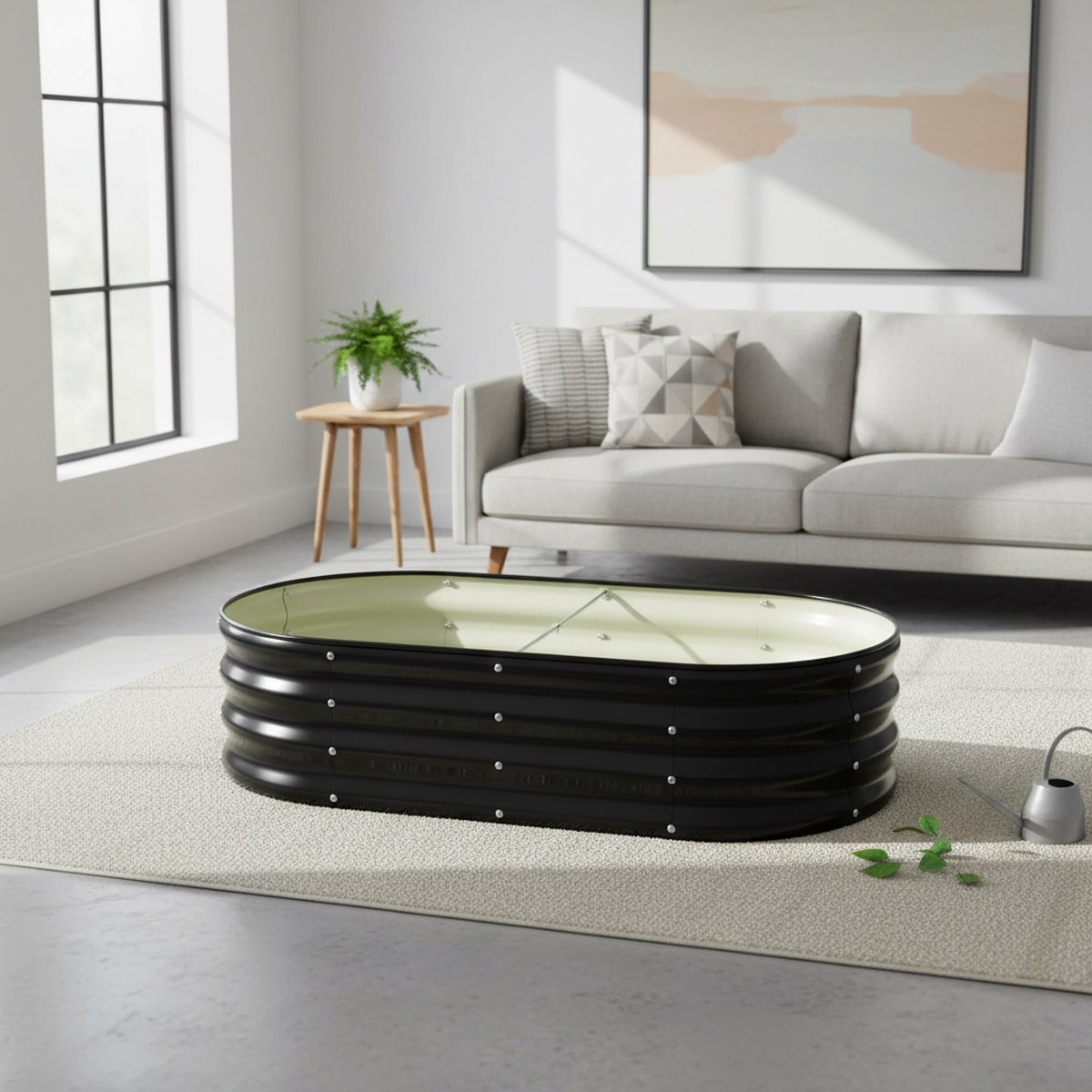 Cama de Jardín Elevada de Meta - Planter Raised Metal reseña y precio