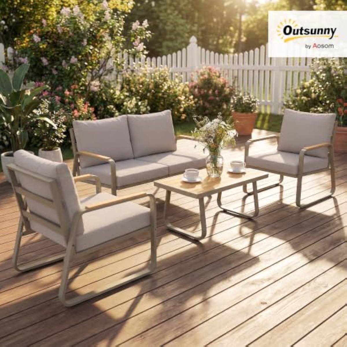 Colección de muebles de exteri - Outdoor Furniture Plus reseña y precio