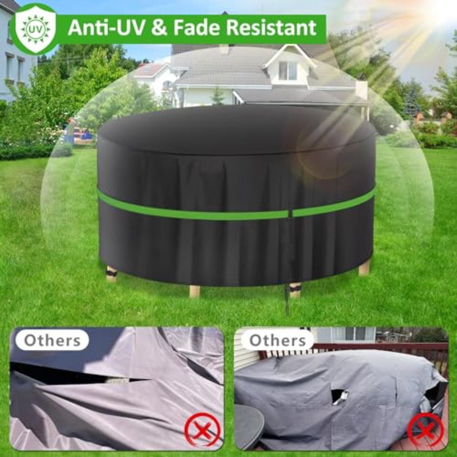 Fundas redondas para muebles d - Outdoor Furniture With Covers reseña y precio