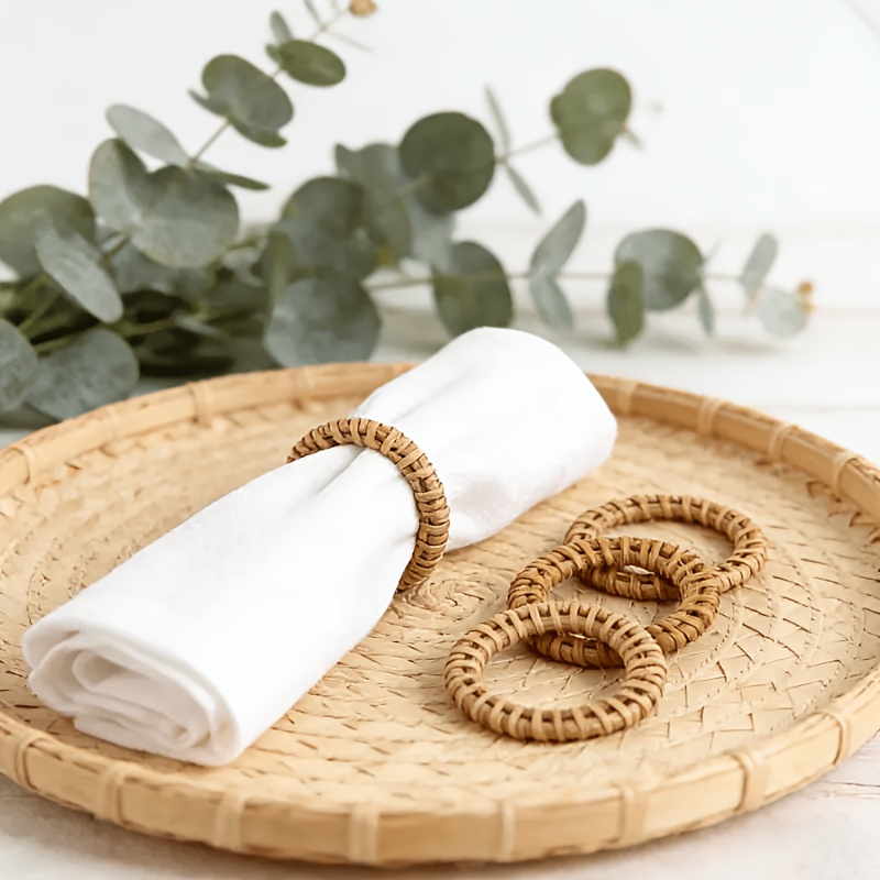 6 piezas de servilletas de rat - Outdoor Furniture Cafe reseña y precio