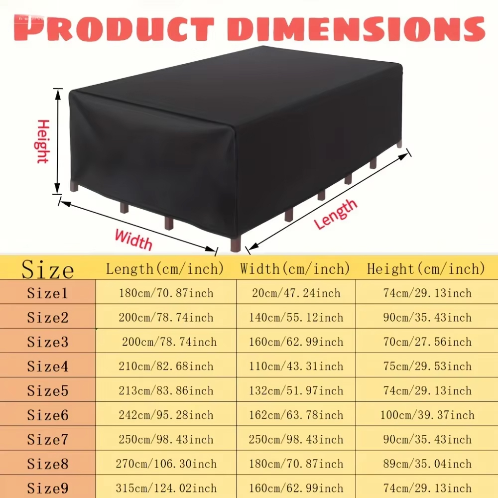 Funda Protectora Impermeable 2 - Outdoor Furniture Cafe reseña y precio