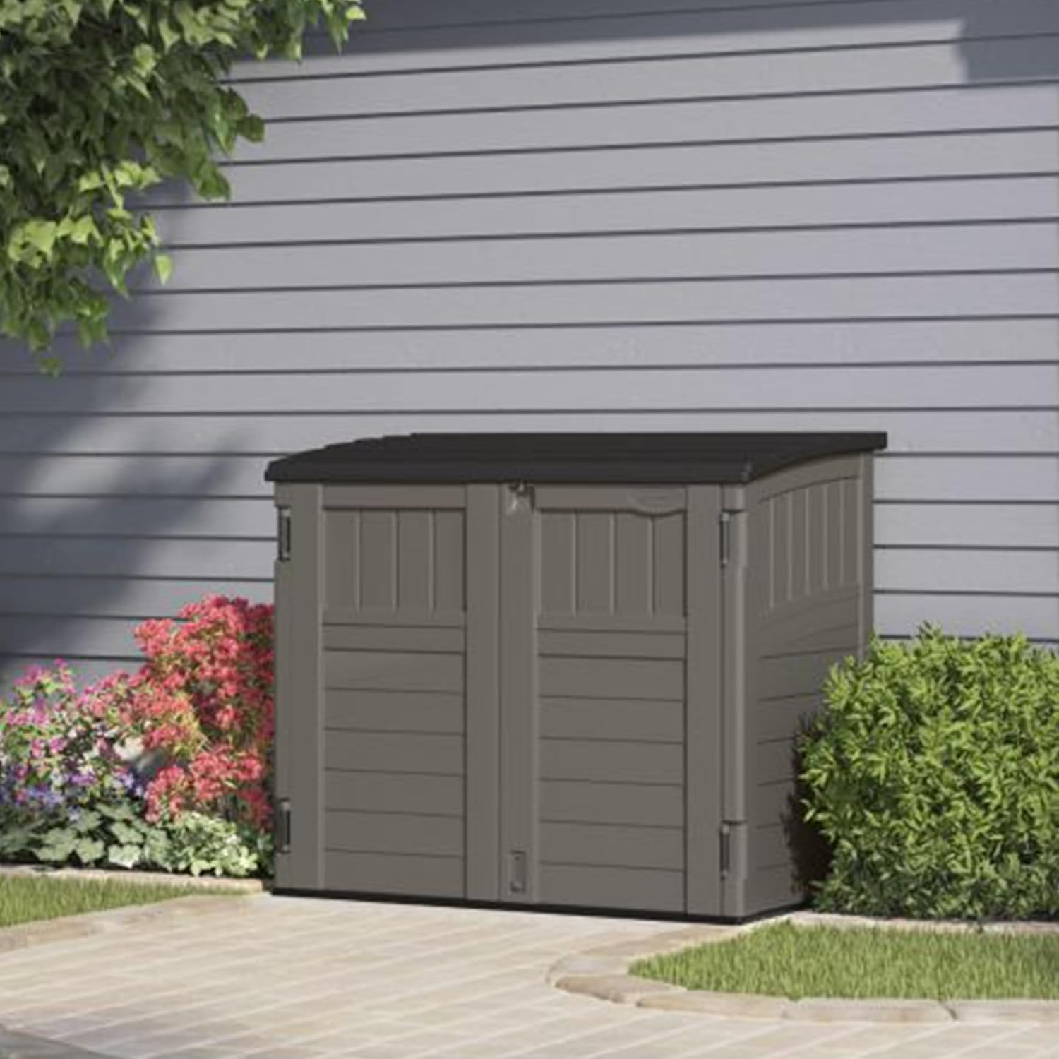 Caseta de almacenamiento exter - Garden Storage Box reseña y precio