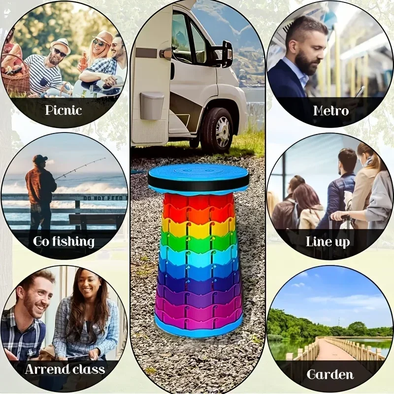 Taburete Telescópico Plegable  - Outdoor Furniture Used reseña y precio