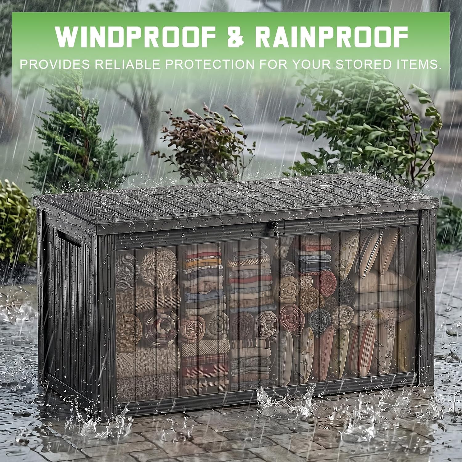 Caja de Almacenamiento de Resi - Garden Storage Box reseña y precio