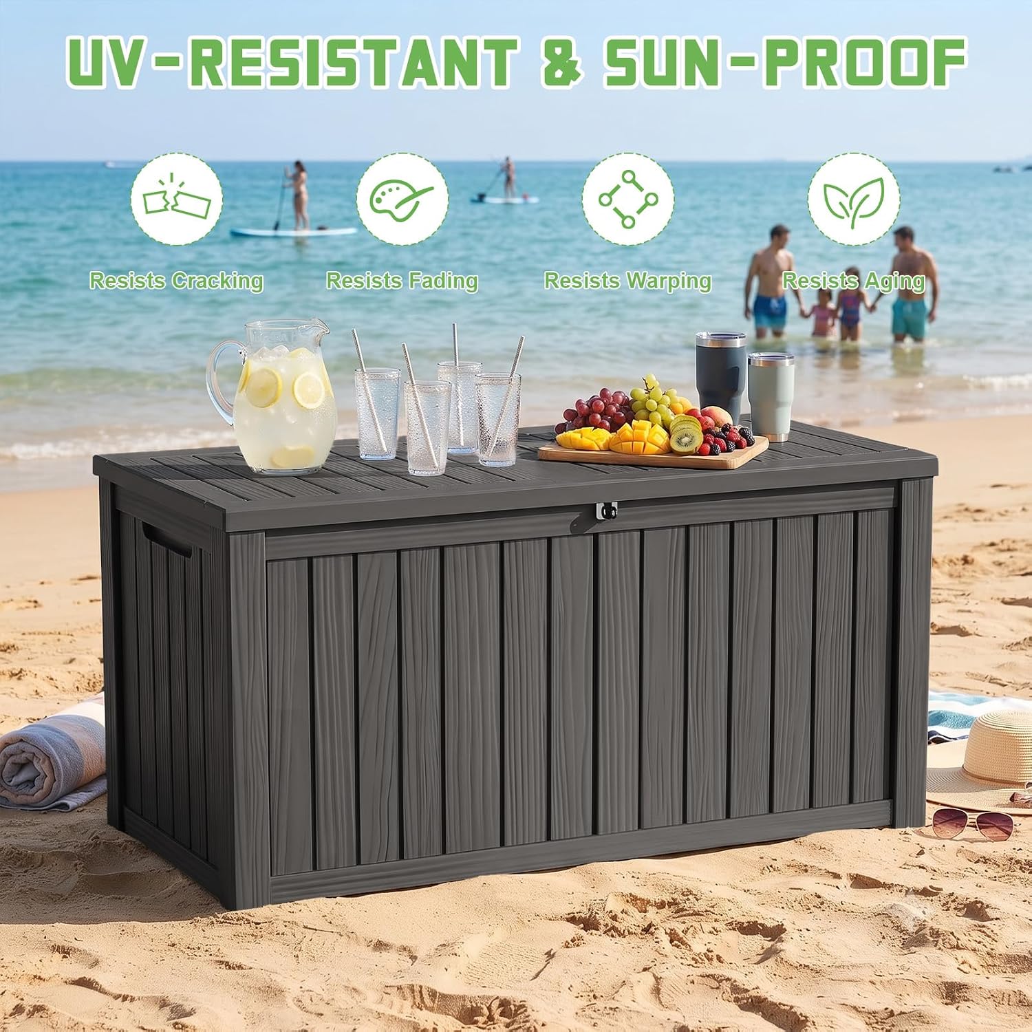 Caja de Almacenamiento de Resi - Garden Storage Box reseña y precio