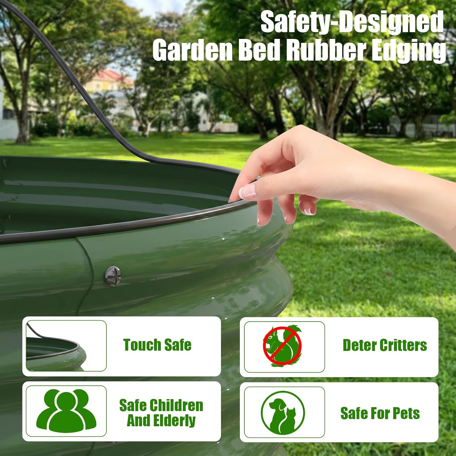 Jardinera Elevada Galvanizada  - Planter Raised Metal reseña y precio