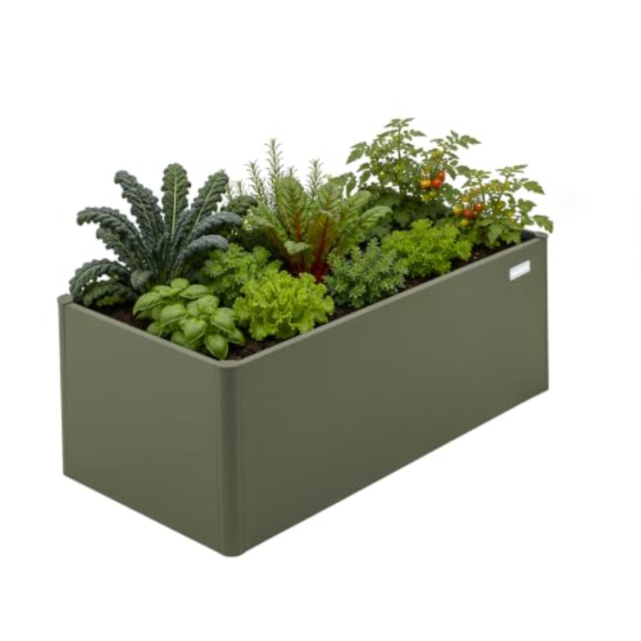 Cama de jardín elevada moderna - Planter Raised Metal reseña y precio