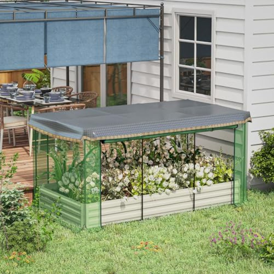 Jardinera Elevada Galvanizada  - Planter Raised Metal reseña y precio