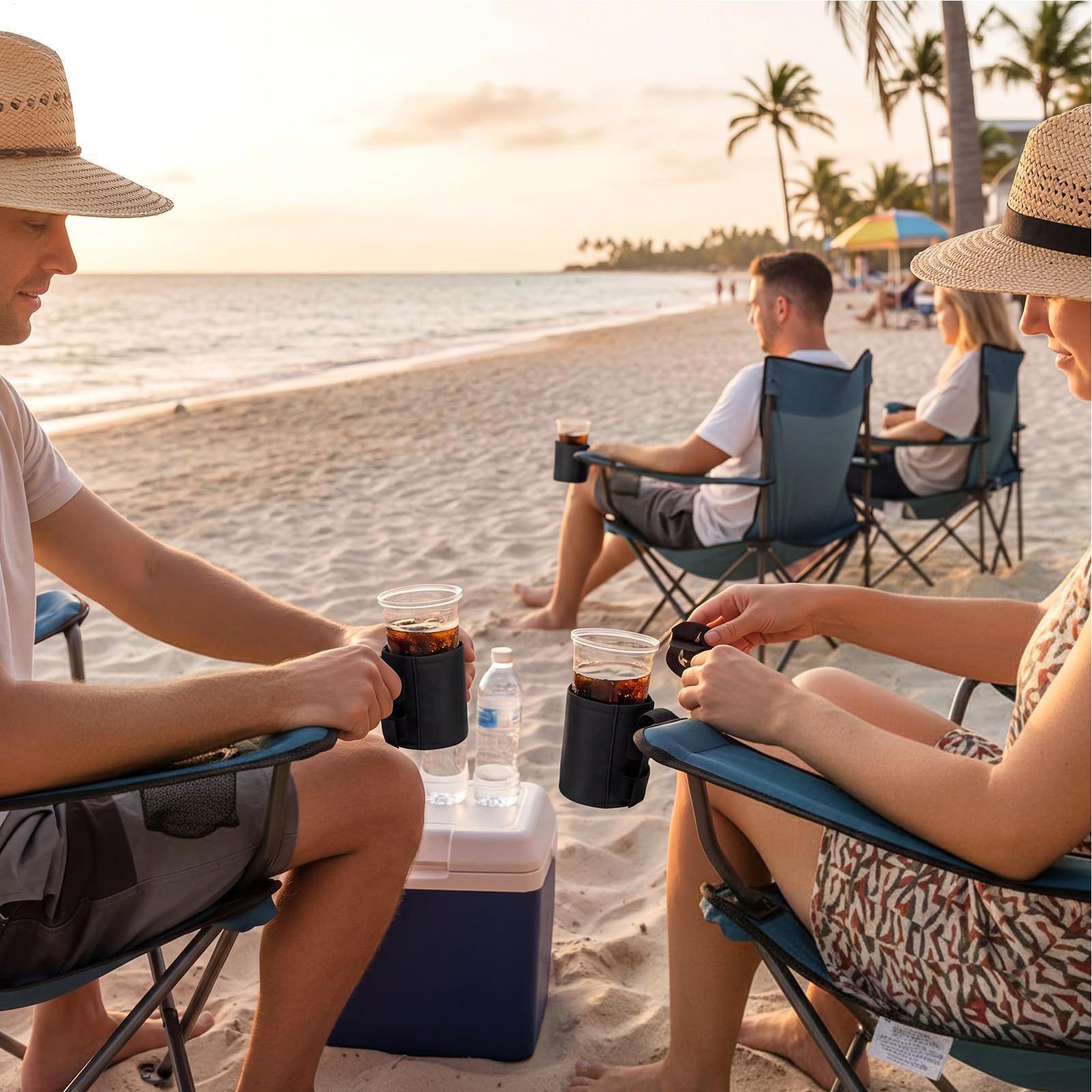 Portavasos para Silla de Playa - Outdoor Furniture Used reseña y precio