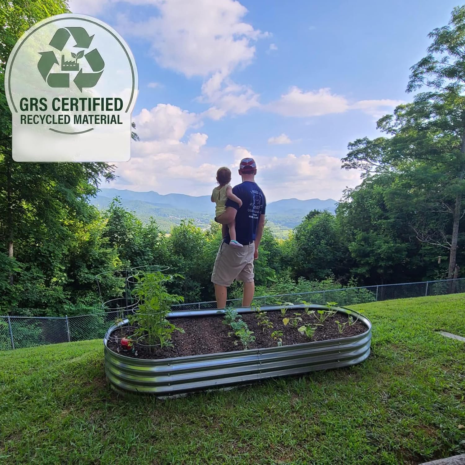Jardinera Elevada con Certific - Planter Raised Metal reseña y precio