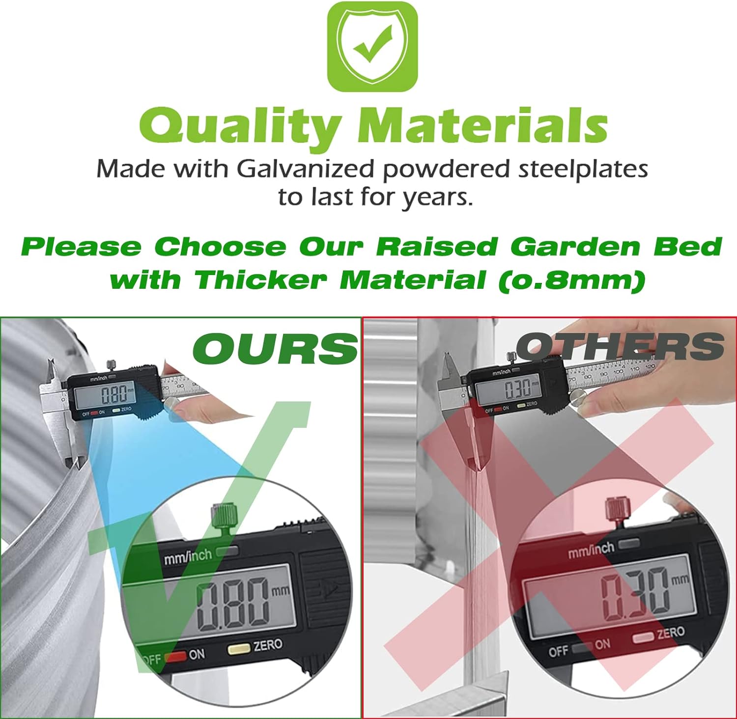 Jardinera Elevada con Certific - Planter Raised Metal reseña y precio